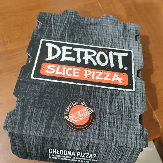 Pudełko Detroit Slice Pizza