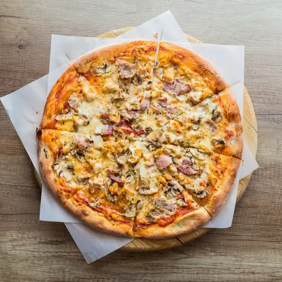 Okrągła pizza